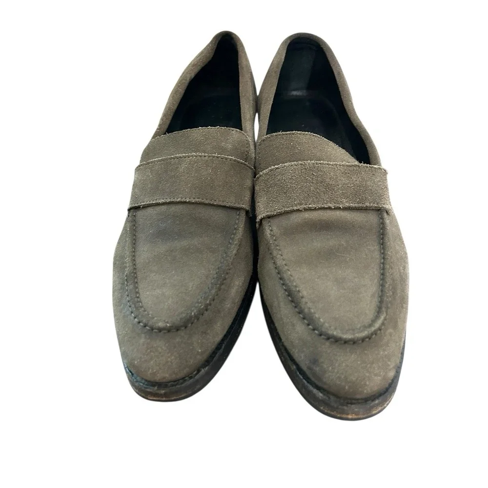 Men's All Saints Suede grey  Loafers Casual  Shoes Size 44